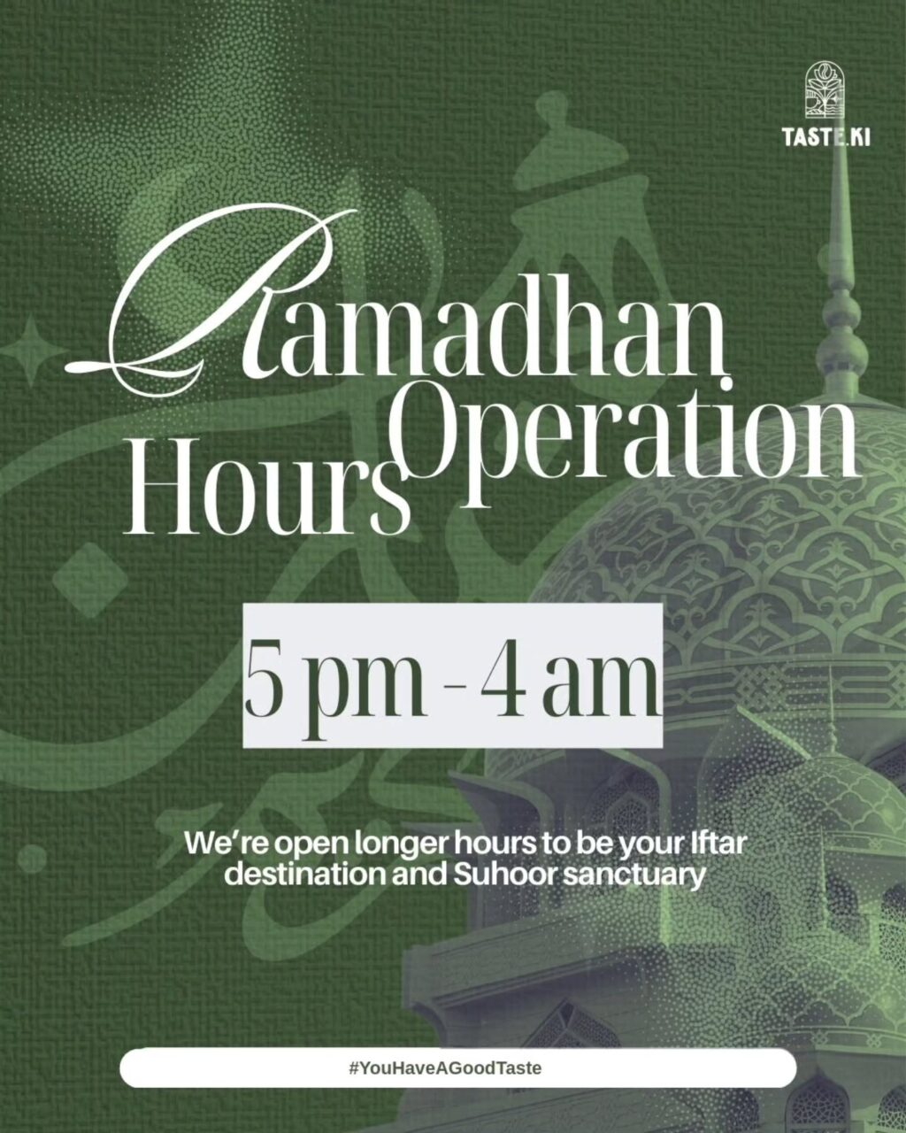 Instagram post from taste.ki. This post is in position 1.